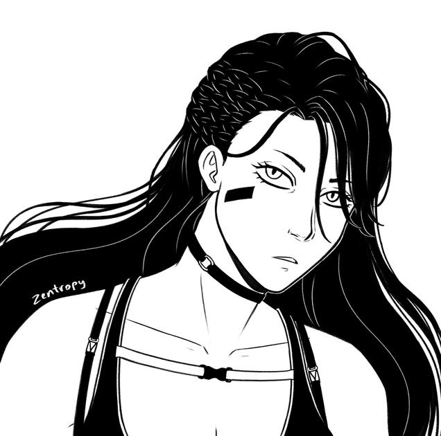 B&amp;W portrait